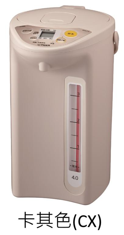 TIGER 虎牌 PDR-S40R 微電腦電熱水瓶 卡其色