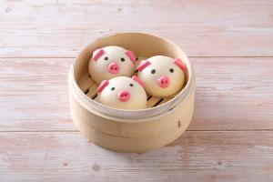 可愛小豬包(冷凍)6入-散裝