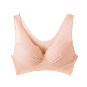 GUNZE 蠶絲蛋白抗敏無鋼圈內衣-膚