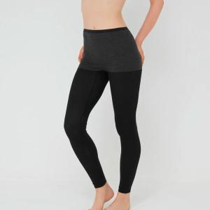 GUNZE 集中型保暖發熱衛生褲-黑