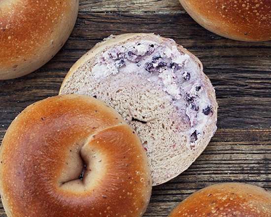 MIOPANE 玫瑰野莓起士貝果(奶素)