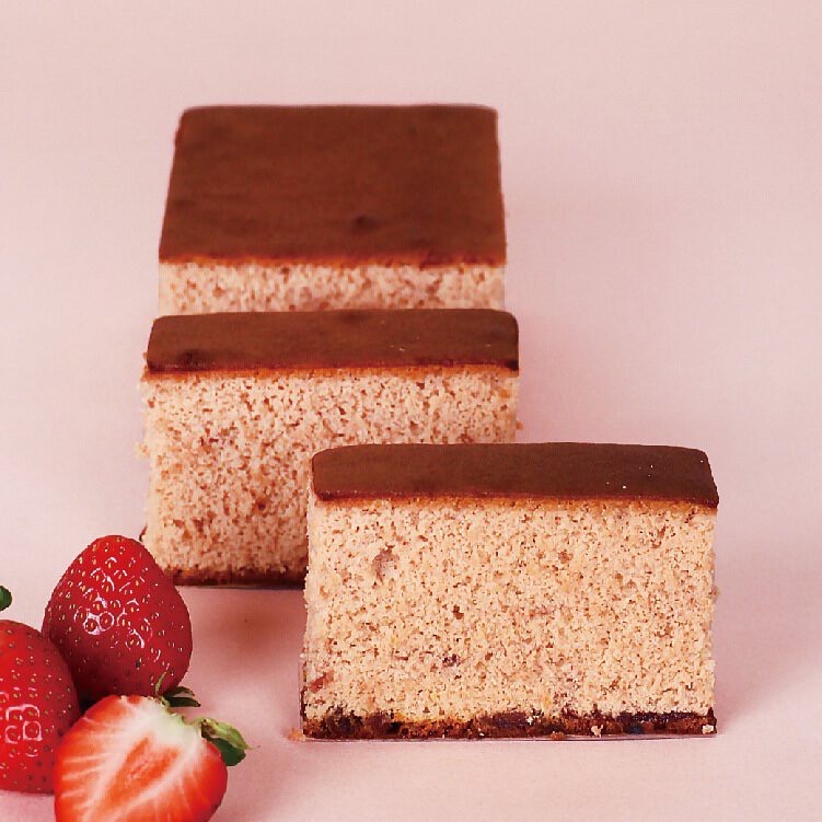 MIOPANE 草莓長崎蛋糕（蛋素含酒）【冷凍】