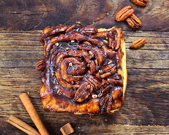 MIOPANE 焦糖胡桃肉桂捲(蛋奶素)