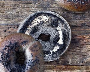 MIOPANE 黑芝麻起士貝果(奶素)