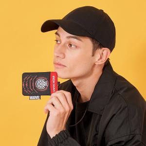 漫威英雄MARVEL-鋼鐵人票卡證件套-黑色