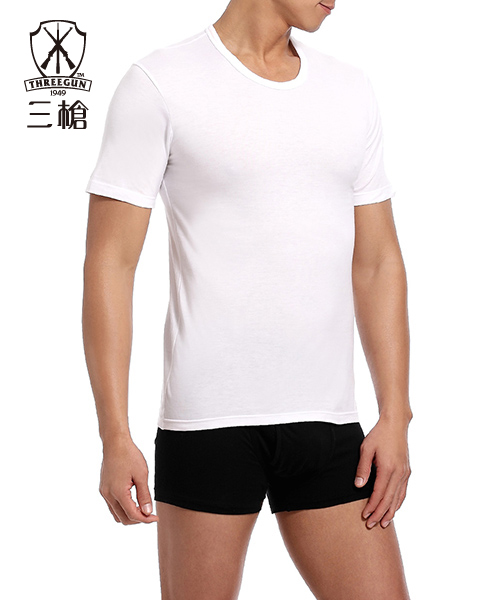 金絲棉男圓領短袖衫 (6件組)