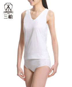 金絲棉女U領背心 (6件組)