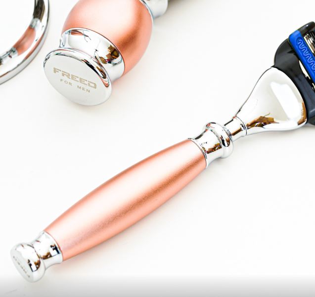 FREED 二週年特仕版豪華典藏版刮鬍刀禮盒 -玫瑰金