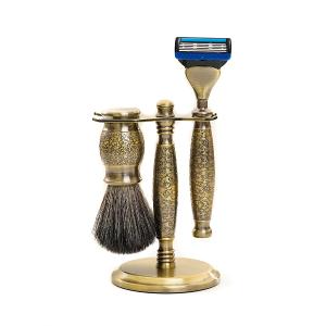 FREED 豪華典藏版刮鬍刀禮盒 - 仿古銅蝕刻雕花