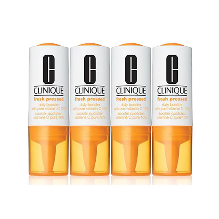 CLINIQUE 倩碧鮮萃瞬效安瓶 高純度維他命C 10%  8.5ml*4