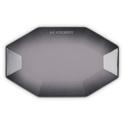 LE CREUSET 八角盤14cm (燧石灰)