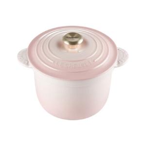 LE CREUSET 萬用窈窕鑄鐵鍋 18 (貝殼粉) 鋼頭