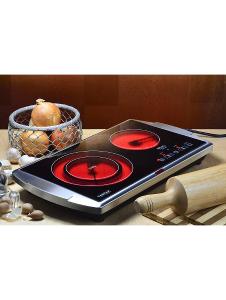 飛騰德國原裝陶瓷玻璃光學觸控式雙口電爐 RM88TCTM