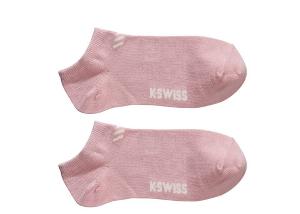 K-SWISS 運動踝襪-蜜桃粉
