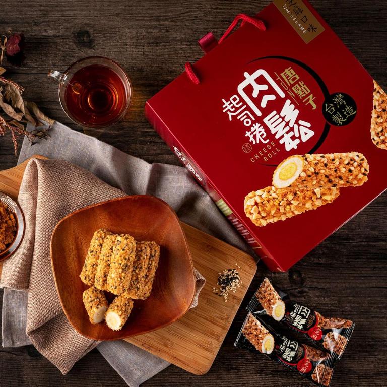 肉鬆起司捲禮盒(芝麻)