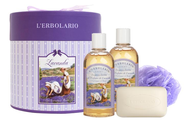 蕾莉歐 薰衣草歐式典雅禮盒(沐浴乳250ML*2+植物皂100G+沐浴球)