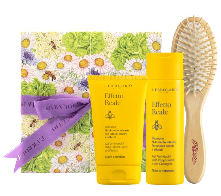 蕾莉歐 蜂王漿護髮禮盒(洗髮精200 ml+護髮膏150ML+天然杜松按摩梳)