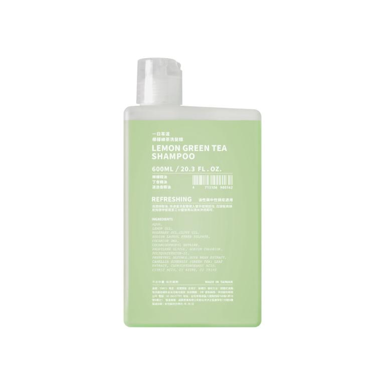 一日茶道 檸檬綠茶洗髮精 600ml