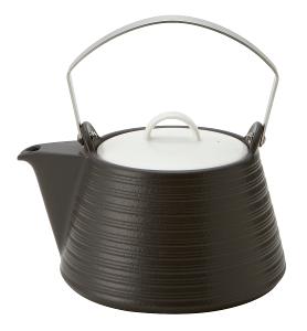 IH陶土茶壺2公升(黑色)