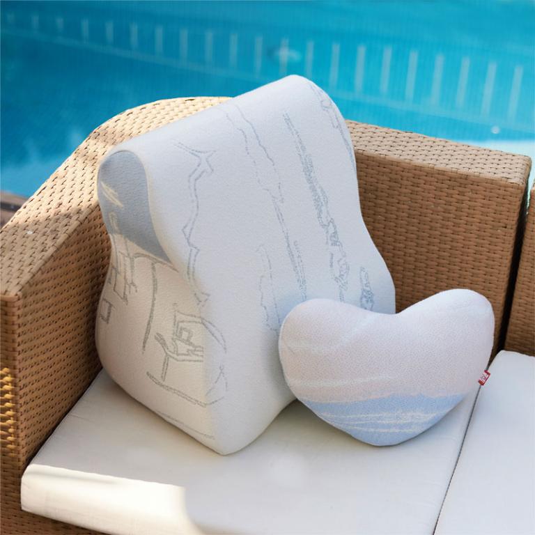 TENDAYS 希臘風情樂活墊 (TDS6-LC)內含一顆愛心枕(TDS6-LCH)