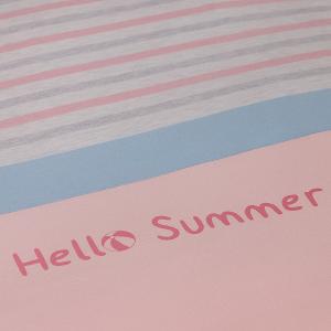 YVONNE 以旺 【膠原美膚】盛夏泳池 單人四季被-天竺葵粉