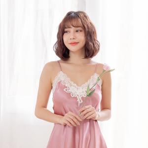 Rosemaid 羅絲美 - 魅力魔女細肩帶蕾絲衣褲裝睡衣【R2344】夢幻粉
