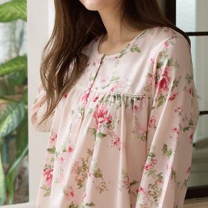 Rosemaid 羅絲美 - 繁花盛宴100%純棉長袖半開釦洋裝睡衣【R2322】輕柔粉