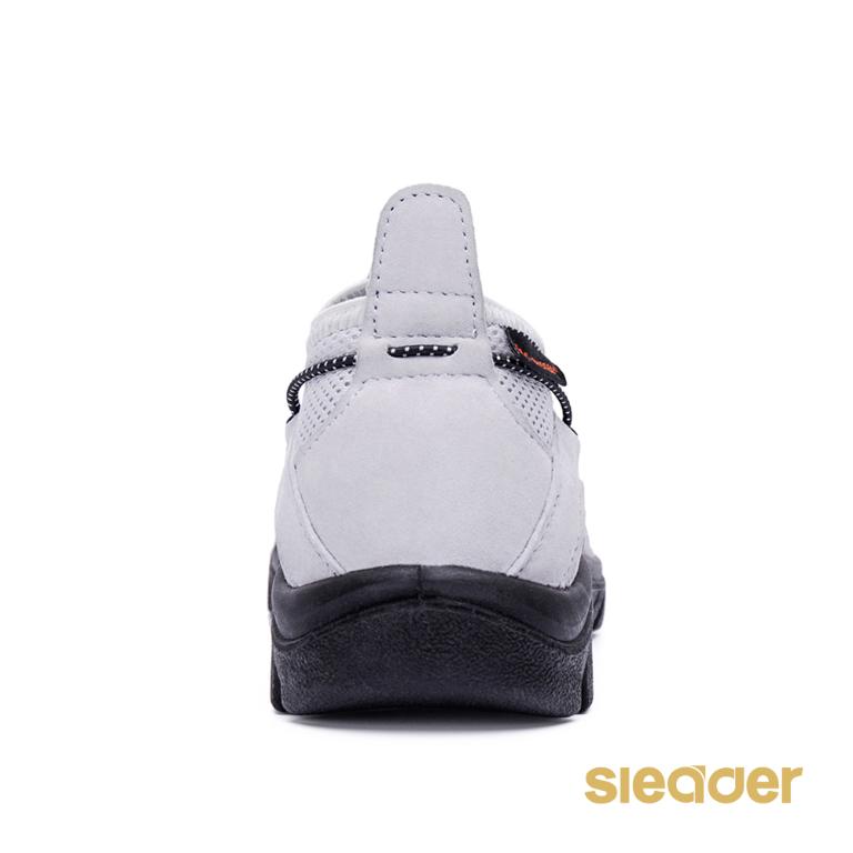 sleader 女款 輕量防水安全戶外休閒鞋 登山鞋 防水鞋-S3418淺灰