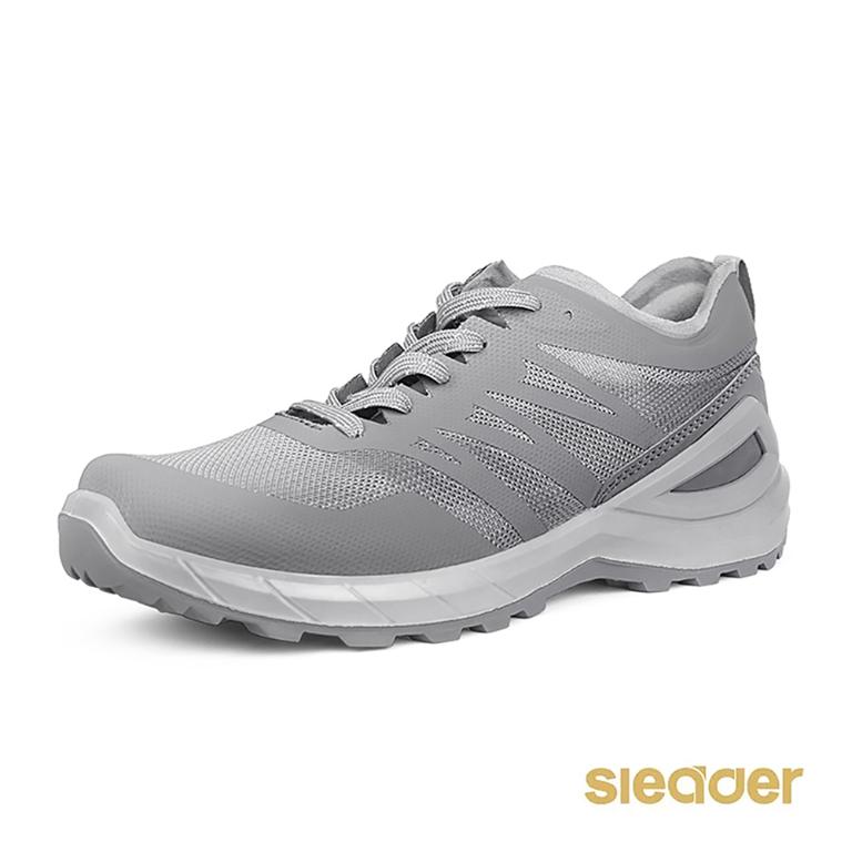 sleader 男鞋 輕量透氣戶外休閒鞋-SD209灰色