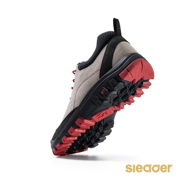 sleader 女款 防滑耐磨登山戶外休閒鞋 登山鞋-S2035灰色