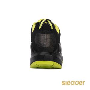sleader 男鞋 動態防水 輕量安全戶外休閒鞋-SD205黑綠