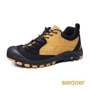 sleader 女款 防滑耐磨登山戶外休閒鞋 登山鞋-S2034黃色