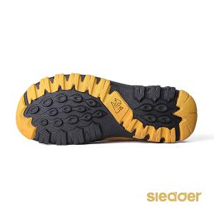 sleader 女款 防滑耐磨登山戶外休閒鞋 登山鞋-S2034黃色