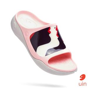 uin 西班牙原創設計 女鞋 涼鞋 拖鞋 唇唇欲動彩繪休閒鞋W1125562