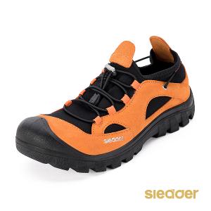 sleader 女款 輕量防水安全戶外休閒鞋 登山鞋 防水鞋-S3415黃色