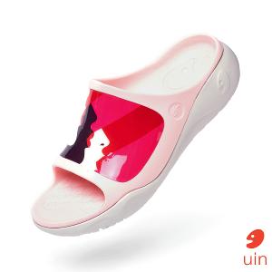 uin 西班牙原創設計 女鞋 涼鞋 拖鞋 唇唇欲動彩繪休閒鞋W1125562