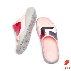 uin 西班牙原創設計 女鞋 涼鞋 拖鞋 唇唇欲動彩繪休閒鞋W1125562