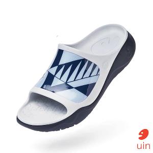 uin 西班牙原創設計 男鞋 涼鞋 拖鞋 棱形鏡彩繪休閒鞋M1125429