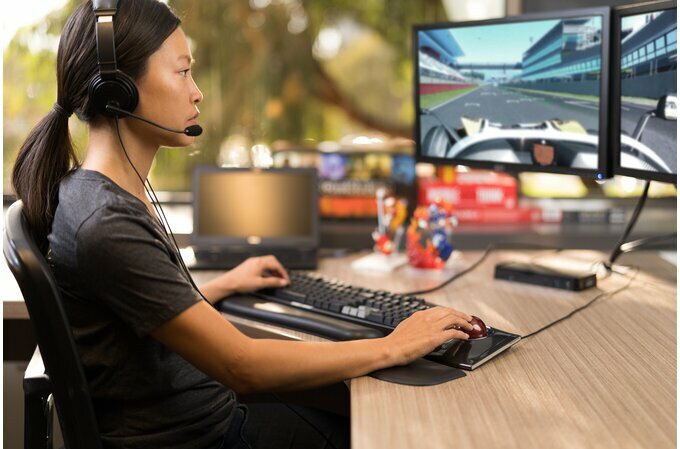 Kensington USB-C 立體聲有線耳機麥克風(K97457WW)