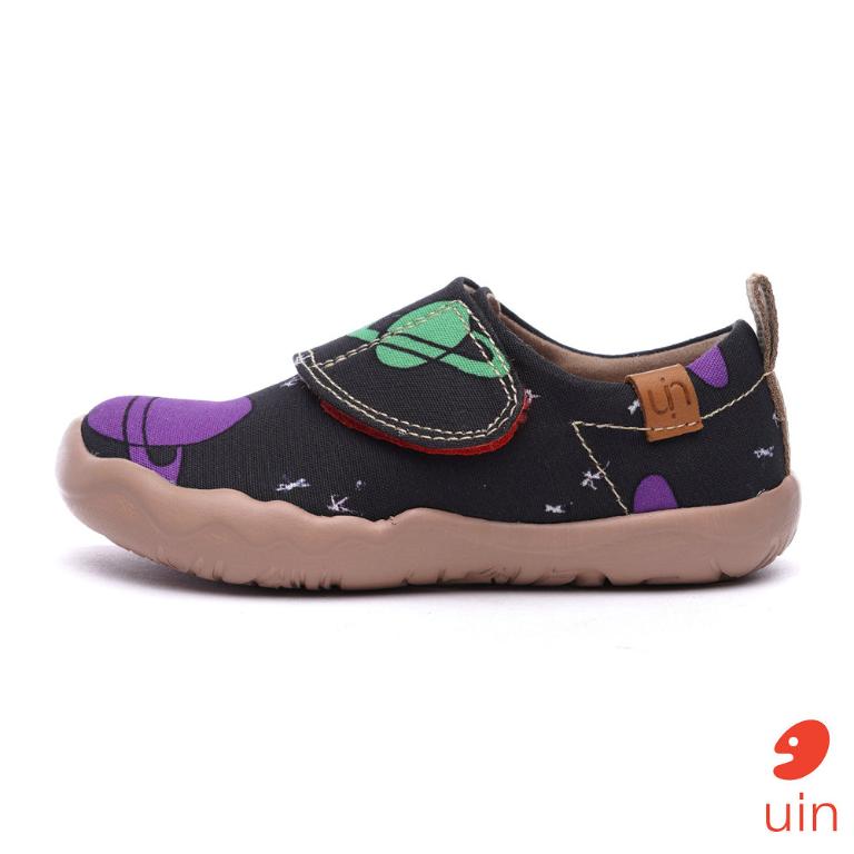 uin 西班牙原創設計 童鞋 黏帶 宇宙星球彩繪休閒鞋K83007004
