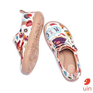 uin 西班牙原創設計 童鞋 黏帶 童趣墨西哥彩繪休閒鞋K1109138