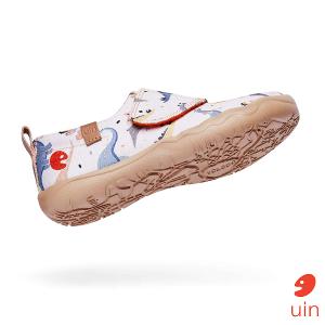 uin 西班牙原創設計 童鞋 黏帶 恐龍彩繪休閒鞋K1109173