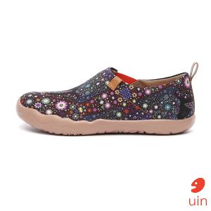 uin 西班牙原創設計 男鞋 帆布鞋 懶人鞋 許願彩繪休閒鞋M0101193