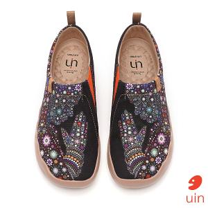 uin 西班牙原創設計 男鞋 帆布鞋 懶人鞋 許願彩繪休閒鞋M0101193