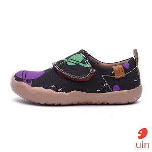 uin 西班牙原創設計 童鞋 黏帶 宇宙星球彩繪休閒鞋K83007004