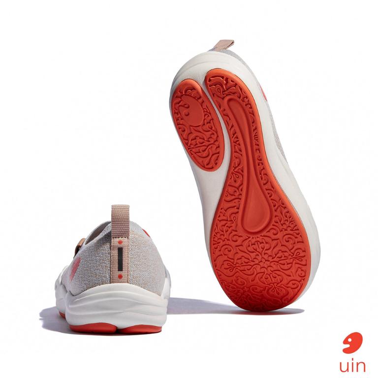 uin 西班牙原創設計 女鞋 帆布鞋 懶人鞋 托萊多8蔥厥灰素色休閒鞋W1700801