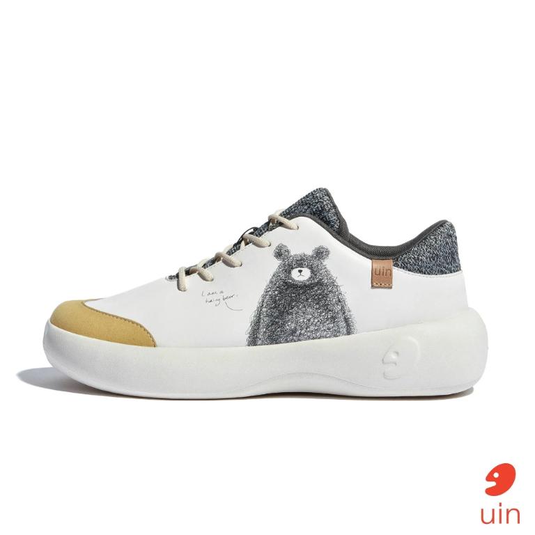 uin 西班牙原創設計 女鞋 運動鞋 巴特羅6守護熊4彩繪休閒鞋W1770434