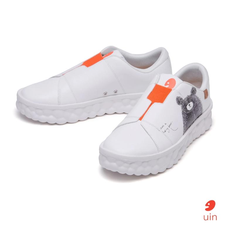 uin 西班牙原創設計 女鞋 守護熊2彩繪休閒鞋W1520154