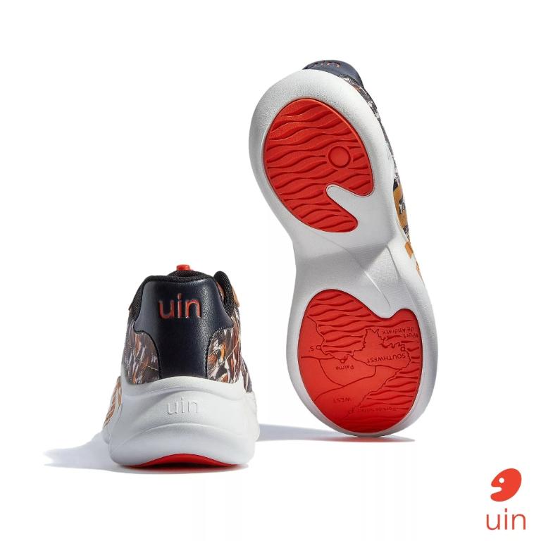 uin 西班牙原創設計 女鞋 厚底鞋 帕爾瑪8野豹彩繪休閒鞋W1870493