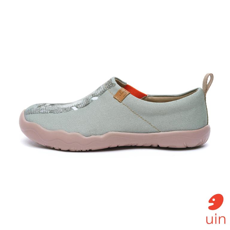 uin 西班牙原創設計 女鞋 帆布鞋 懶人鞋 眠眠彩繪休閒鞋542912203